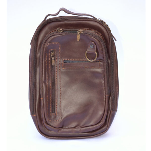 Bandolera Chocolate Belluno Frente